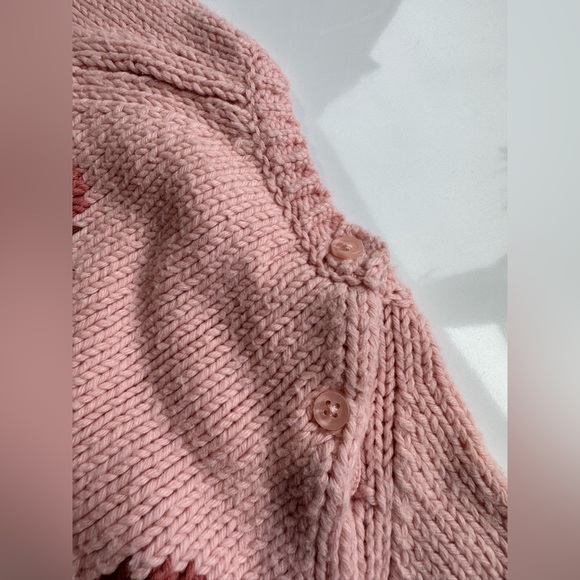 ZARA Baby Pink Knit Sweater  (Size 3–6 Months / 68 cm) - Picture 6 of 7